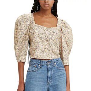 NWT Levi’s The Everyday Floral Blouse Size XS